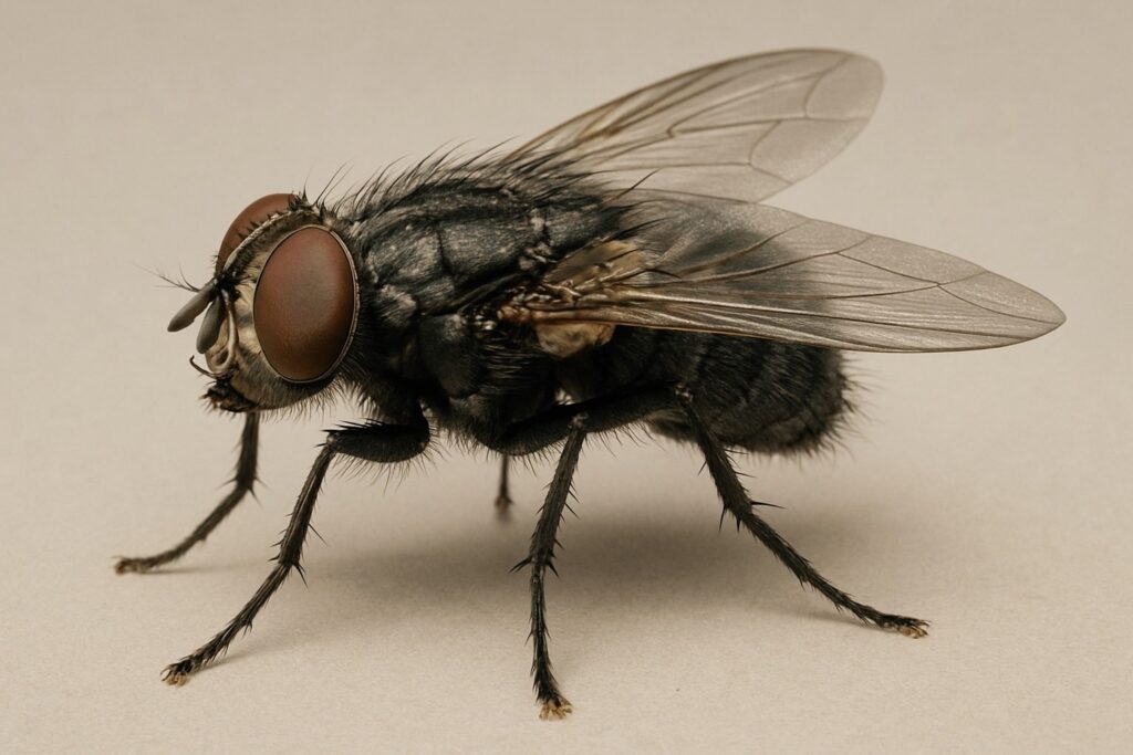 detailed image of cluster fly