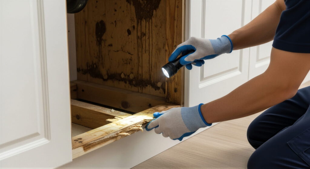 termite damage inspection